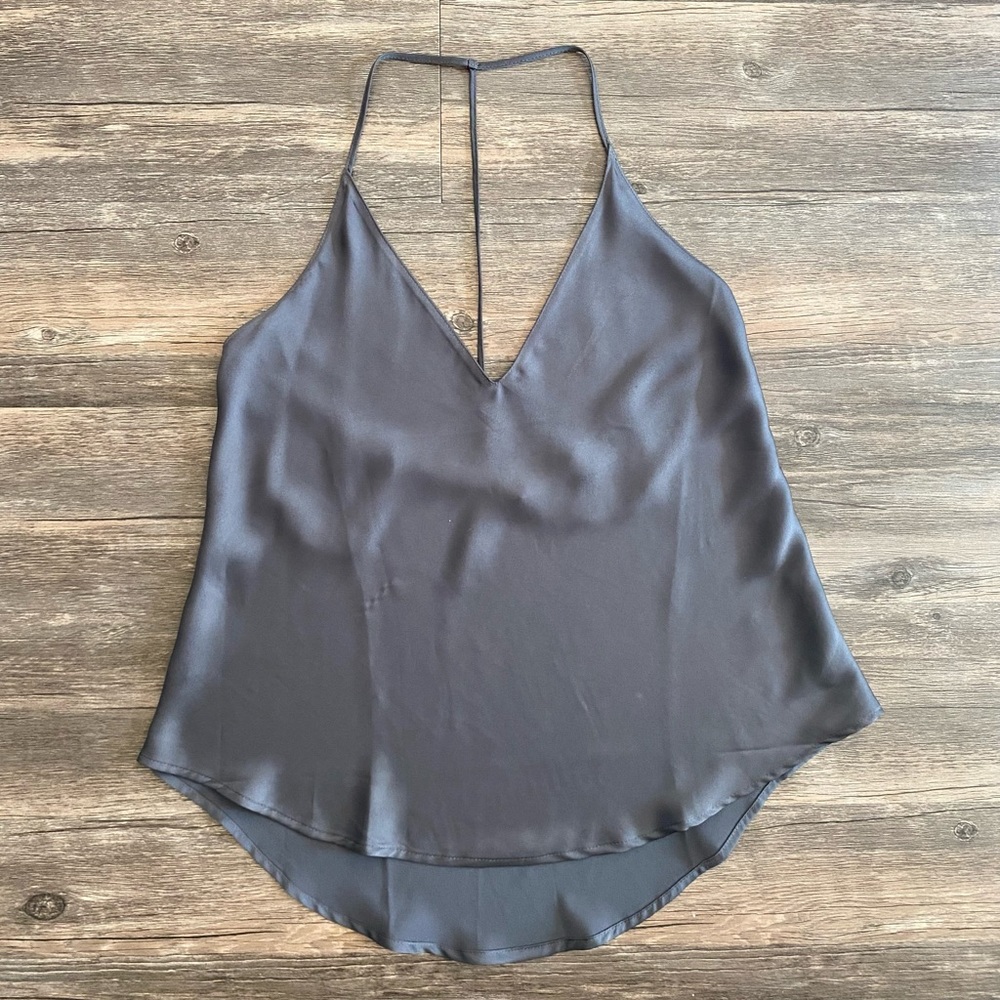 ASTR The Label silky grey tank
